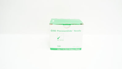BD 305190 Becton PrecisionGlide Ndle. TW IV 21G x 1-1/2inch (x) - Box of 72